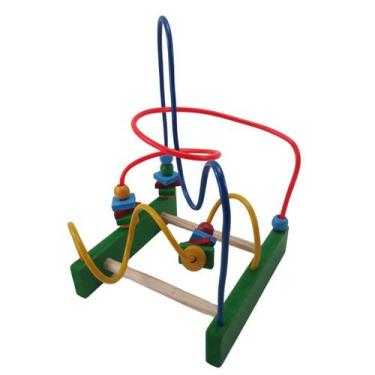 Imagem de Aramado Montanha Colorido Mdf Educativo Pedagógico Labirinto - Parcinh