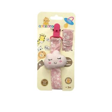 Imagem de Prendedor de Chupeta com Bichinho de Pelucia e Trava Premium - XIKINHA