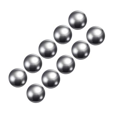 Imagem de METALLIXITY Bolas de precisão G200 9 mm 10 peças, esferas de rolamento de aço inoxidável 201 - para kit industrial, maquinário, automotivo e faça você mesmo