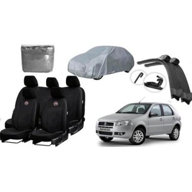 Imagem de Kit de Capa Palio 2005-2010 + Limpador + Capa Cobrir Parabrisa - Aero 