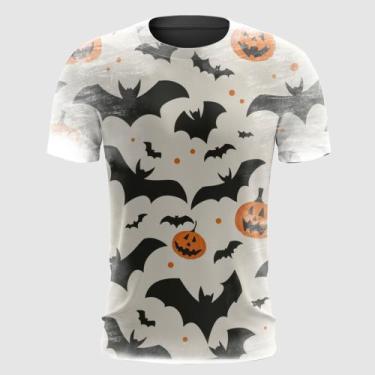 Imagem de Camiseta Morcegos e Abóboras Halloween - FABRIQUETA, GG