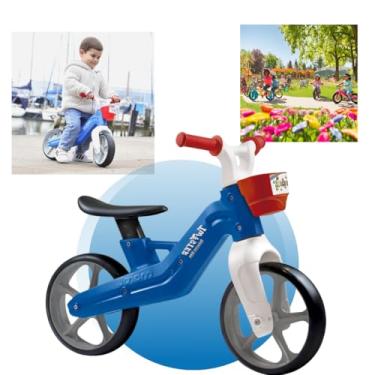 Imagem de Bicicleta Balance De Equilibrio Sem Pedal Aro 12 Twister, Muita Diversão para os Pequenos (AZUL)