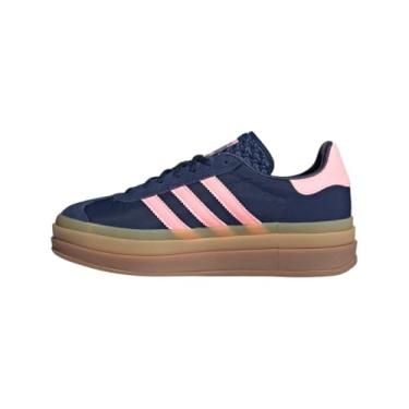 Imagem de adidas WMNS Gazelle Bold Tênis, Azul escuro/rosa brilhante/azul escuro, 36