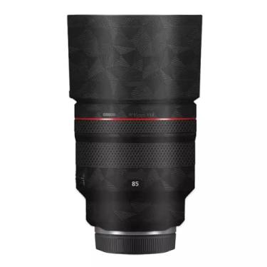 Imagem de Película protetora premium para lentes de câmera 85 1.2 Película protetora de vinil para Canon RF 85 mm F1.2 L USM (Triângulo Preto)