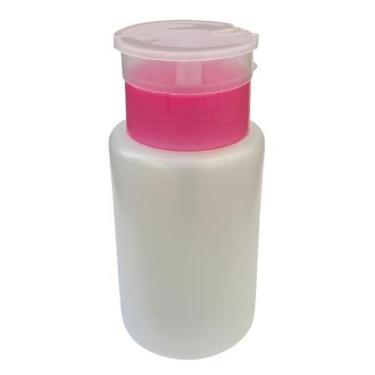 Imagem de Porta Acetona de Plástico Removedor de Esmalte Dosador 160ml - LE DESI