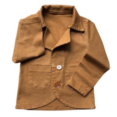 Imagem de Blazer Sarja Caramelo Menino - Rugido kids , 6