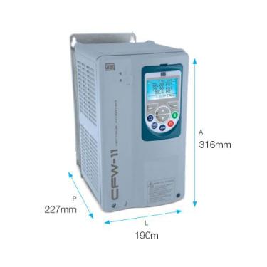 Imagem de Inversor de frequência WEG CFW11 31A 20cv 380V / 440V Trifásico