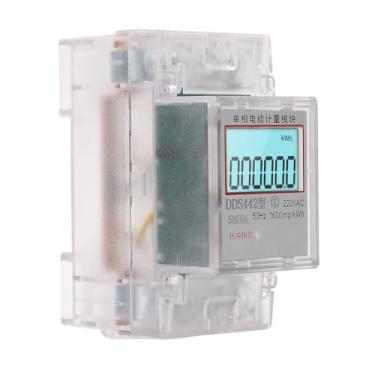 Imagem de Medidor de Energia Inteligente, Amostragem Digital de Cobre Pc, Monitor de Consumo de Energia 2p, Tela Lcd, para Casa (Reconfigurável)