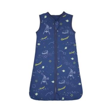 Imagem de Saco de Dormir Infantil para Bebês (3 a 18 Meses) - Estampa Estrelas e