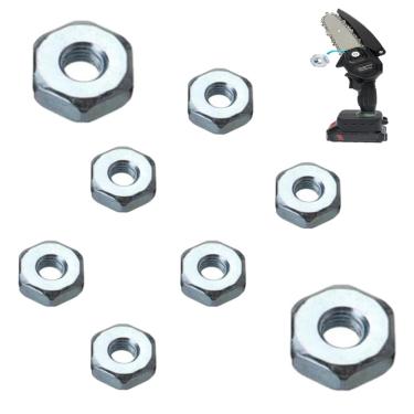 Imagem de Qiukouli MS170 MS180 Tampa da roda dentada porca substituir porca de corrente de motosserra stihl MS192T MS200 MS210 MS211 MS230 MS250 MS260 MS271 MS290 MS291 MS460 (pacote com 8)