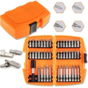 Imagem de Kit Ferramenta Jogo Kit Bits Pontas 47 Peças para mecanico - A.R Varie