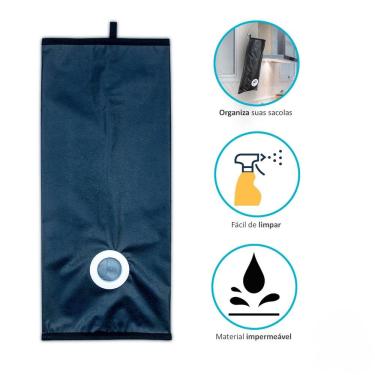 Imagem de Puxa Saco Porta Sacolas 