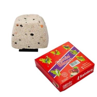 Imagem de Pedra de calcio em bloco c/20 unidades calopsita agapornes - Salobra, 