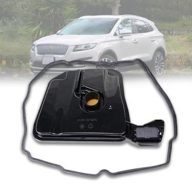 Imagem de LEVANLIGHT Kit de junta de óleo de filtro de transmissão automática 6F35 compatível com Lincoln MKC MKT MKZ, Ford Escape Explorer Fusion Taurus Transit Connect Replace# BB5Z7A098E BB5Z7A098D
