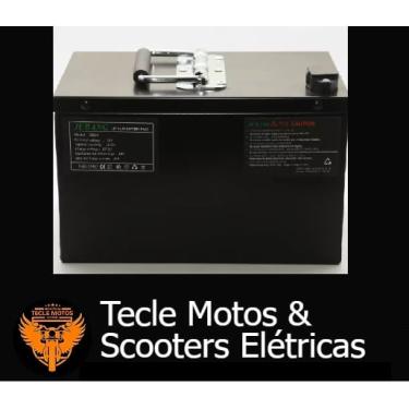 Imagem de Bateria auxiliar litio 60V 20AH 1500WH maleta - scooter eletrica
