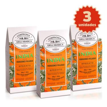 Imagem de Kit Degustação Café Compagnia Dell'Arabica - Índia 3x250g - Melitta