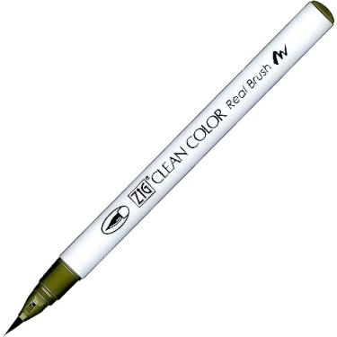 Imagem de CANETA ZIG PEN REAL BRUSH MOSS GREEN RB 6000AT 402