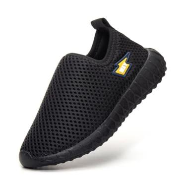 Imagem de Tenis Meia Infantil Knit Super Conforto Casual Leve Estilo Preto (Preto, BR, Criança de 4 a 8 anos, Numérico, 33)