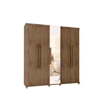 Imagem de Guarda-Roupa Munique C/Espelho Freijó  RV Móveis