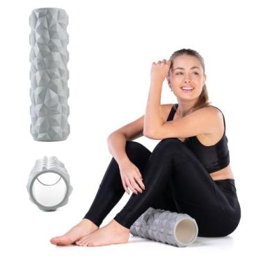 Imagem de Rolo de Massagem para Liberação Miofascial Pilates Fitness Fortalecime