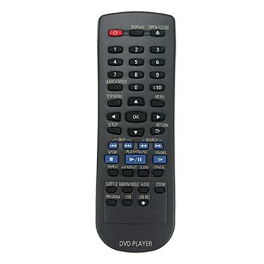 Imagem de Allimity N2QAYA000015 sub N2QAYA000080 Controle remoto substituído adequado para Panasonic DVD CD Player DVD-S500 DVD-S700 DVD-S485 DVD-S500EP-K