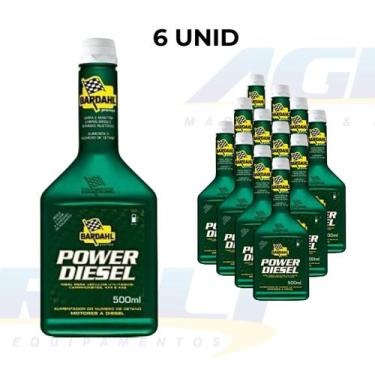 Imagem de Kit 6 Aditivo para Combustível Power Diesel 500ml - BARDAHL
