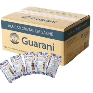 Imagem de AÇÚCAR REFINADO GUARANI SACHÊ 5G CAIXA 1.000 UNIDADES
