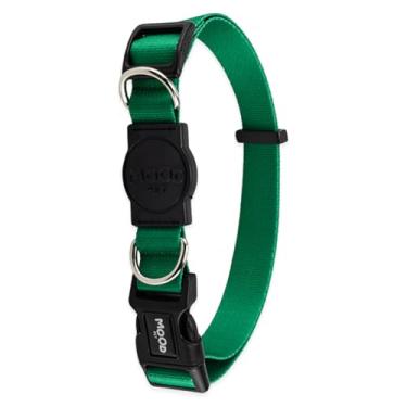 Imagem de Mood Pet Coleira Para Cachorro Cães Modelo Tradicional Tamanho Porte Grande Médio Pequeno (Green, PP)