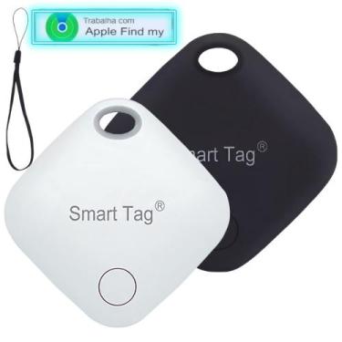 Imagem de Smart Air Tag Find My Rastreador Localizador Gps Pet Carros - Branco -