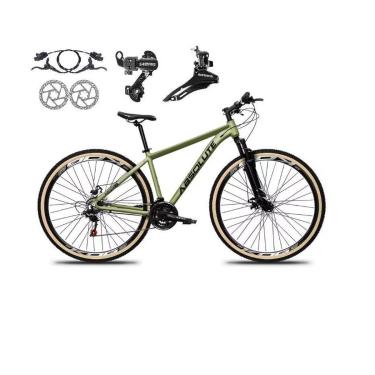 Imagem de Bicicleta Aro 29 Absolute Nero 5 24v Câmbios Shimano Freios Hidráulicos Suspensão Pneus c/Faixa Mtb-Unissex