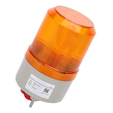 Imagem de Luz de Aviso de LED Com 360 ° Som de Cobertura Total e Iluminação Lâmpada de Alarme de Emergência para Fábricas de Prédios de Escritórios Estações Escolas (Amarelo)