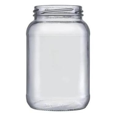 Imagem de Kit 10 Pote De Vidro 300ml, 500ml, 800ml Sem Tampa Verde Ou Transparente Organizador (Transparente, 500ml)