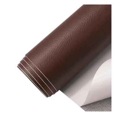 Imagem de Couro autoadesivo Remendo Autoadesivo Para Reparo De Couro Vinílico, Kit Para Reparo De Rasgos Em Sofás De Couro, Tecido Para Reparo De Couro Para Renovação De Móveis, Assentos De Carro, Cadeiras De E