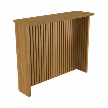 Imagem de Painel de Ilha Nesher em MDF 15mm - 120cm de largura – Freijó