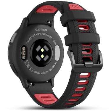 Imagem de GEAK Pulseira de relógio de 22 mm compatível com Garmin Venu 2/Venu 3, pulseiras esportivas de silicone macio de liberação rápida para smartwatch Vivoactive 4/Forerunner 965/265/255