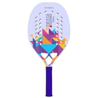 Imagem de Raquete Beach Tennis 3k Blle Panther Full Carbon Grip + Bola