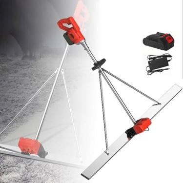 Imagem de Vibrador Elétrico De Concreto Com Motor Sem Escova, Máquina De Nivelamento Vibratório De Cimento Com Bateria De Lítio, Máquina De Nivelamento De Concreto, Mesa De Concreto, 1Xbattery, 1.5M