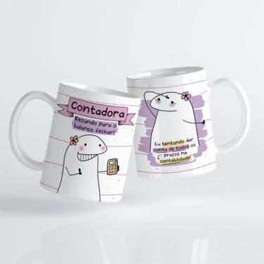Imagem de Caneca xicara profissão flork contador contadora 25EI (contador)