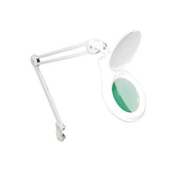 Imagem de Lupa de Bancada com 4 Intensidades de Iluminação LED Solver HL-410 5X