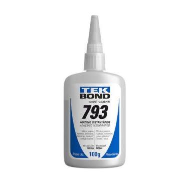 Imagem de Adesivo Instantâneo 793 Tekbond 100g - Adere Materiais Diversos - Seto