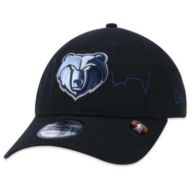Imagem de BONE 9TWENTY MEMPHIS GRIZZLIES TIP-OFF ABA CURVA ABA CURVA STRAPBACK PRETO NEW ERA-Masculino