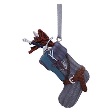 Imagem de Nemesis Now Senhor dos Anéis Gandalf Ornamento para pendurar meia 7,8 cm, resina, oficialmente licenciado Senhor dos Anéis, ornamento para pendurar, fundido na melhor resina, pintado à mão