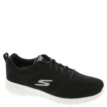 Imagem de Skechers Tênis feminino Go Walk Joy Violet, Preto/Menta, 9.5