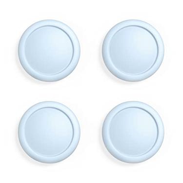 Imagem de eXtremeRate Capas De Silicone Para Joystick Playvital Switch, Capa Analógica Lite E Oled - Azul-Celeste