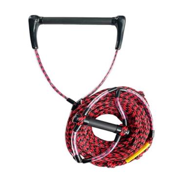 Imagem de UGPLM Corda de reboque para wakeboard e esqui aquático, premium, prática e durável, linha multiuso para esportes aquáticos, 60 Pés