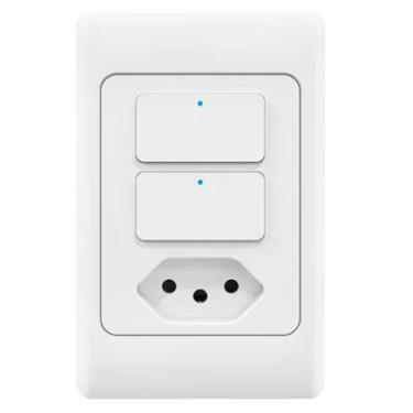 Imagem de Interruptor Com Tomada Inteligente Agl - Ks825 1106166