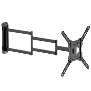 Imagem de CondoMounts Suporte de parede para TV de braço longo LATVA8044 | Suporte de parede para monitor serve na maioria das telas de 58.4 cm-165.1 cm | Braço articulado comporta 35 kg | VESA máximo 400 x 400