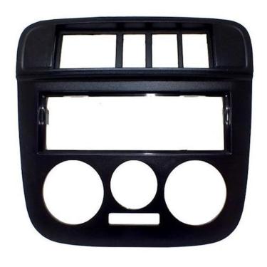 Imagem de Moldura Painel Central Radio Gol Parati G4 4 Portas Preto