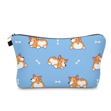 Imagem de Bolsa de maquiagem Aiphamy Cute Travel Cosmetics Bolsa para mulheres