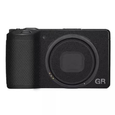 Imagem de Adesivo de câmera resistente ao desgaste GR 3 GR 3X Película protetora decalque de película protetora de precisão para Ricoh GR3 GR3X (preto fosco)